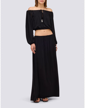 BLUSA DE PUNTO DE MANGA LARGA 