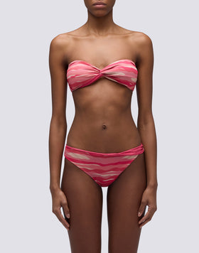 QUARTZ - ABSTRACT WAVE MOTIF BAND TOP