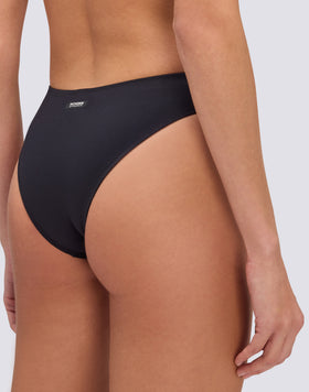 WOMEN'S CUT-OUT ONE-PIECE SWIMSUIT WITH SHELL DETAIL