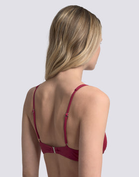 BRALETTE BIKINI TOP WITH RHINESTONES