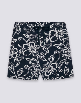 MEN'S PRINTED VISCOSE POPLIN WALKSHORT