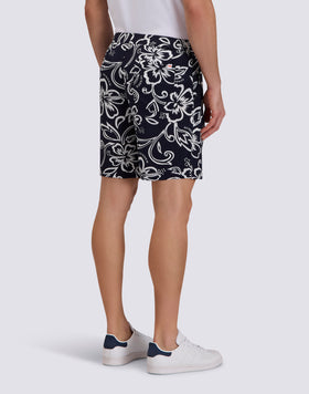 MEN'S PRINTED VISCOSE POPLIN WALKSHORT