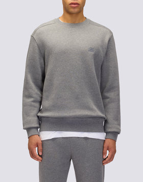 SWEAT-SHIRT À COL RAS DU COU POUR HOMME, COUPE DÉCONTRACTÉE