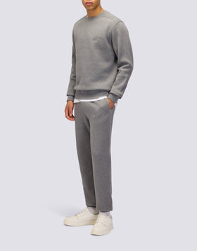 SWEAT-SHIRT À COL RAS DU COU POUR HOMME, COUPE DÉCONTRACTÉE