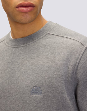 SWEAT-SHIRT À COL RAS DU COU POUR HOMME, COUPE DÉCONTRACTÉE