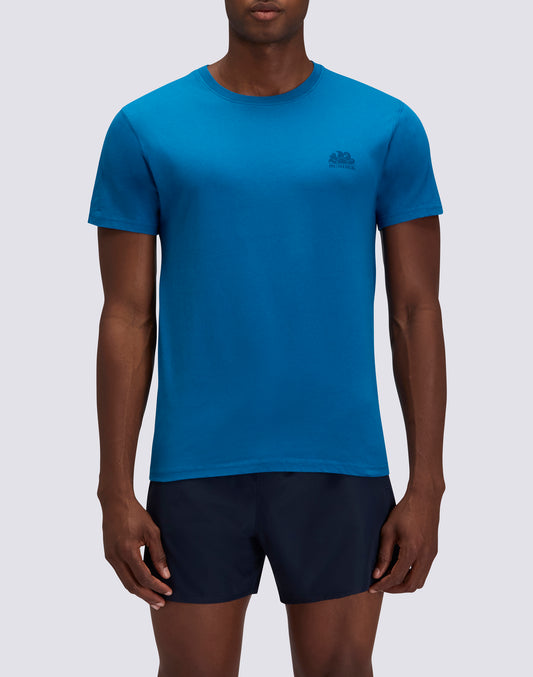 T-SHIRT À COL ROND AVEC LOGO