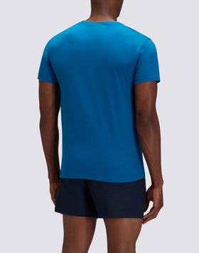 T-SHIRT À COL ROND AVEC LOGO