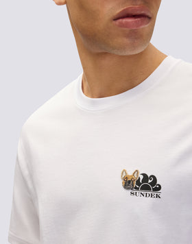 PELO CAPSULE T-SHIRT - BEACH FRENCH BULLDOG