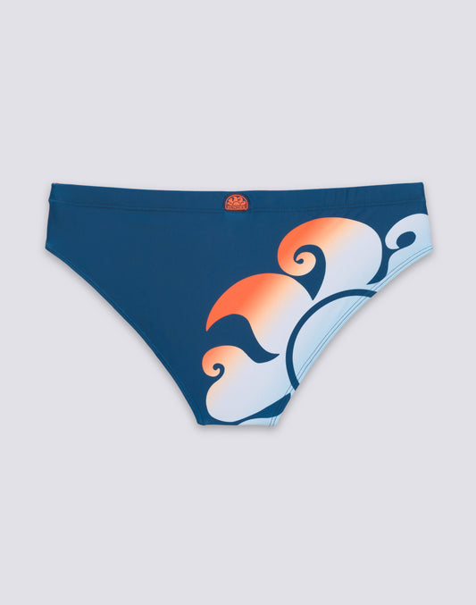 BAÑADOR LEONARDO CON ESTAMPADO DEL LOGOTIPO EN GRADACIÓN