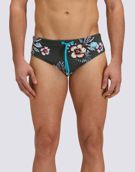 SLIP MARE UOMO STAMPA GRAPHIC FLOWER