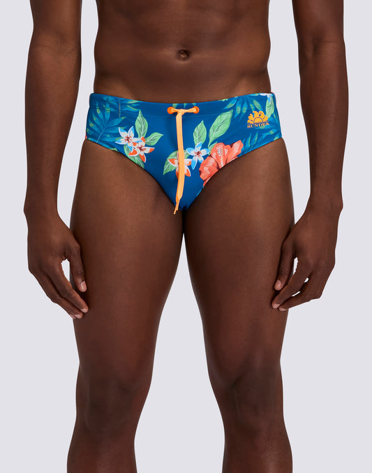 SLIP MARE UOMO DIWALTER CON STAMPA ISLAND BLISS
