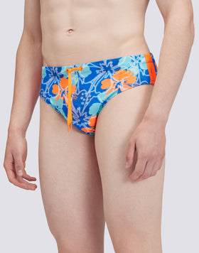 SLIP MARE DIWALTER CON STAMPA FLOREALE