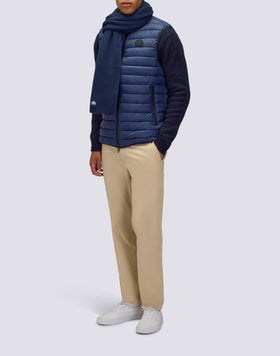 CHALECO DE HOMBRE ACOLCHADO CON CUELLO ALTO