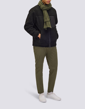 VESTE REMBOURRÉE EN TEDDY POUR HOMME