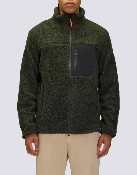 MEN'S PADDED TEDDY JACKET