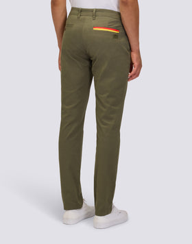 PANTALON CHINO EN TWILL STRETCH