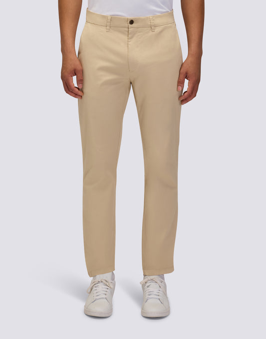 PANTALONI CHINO IN TWILL STRETCH
