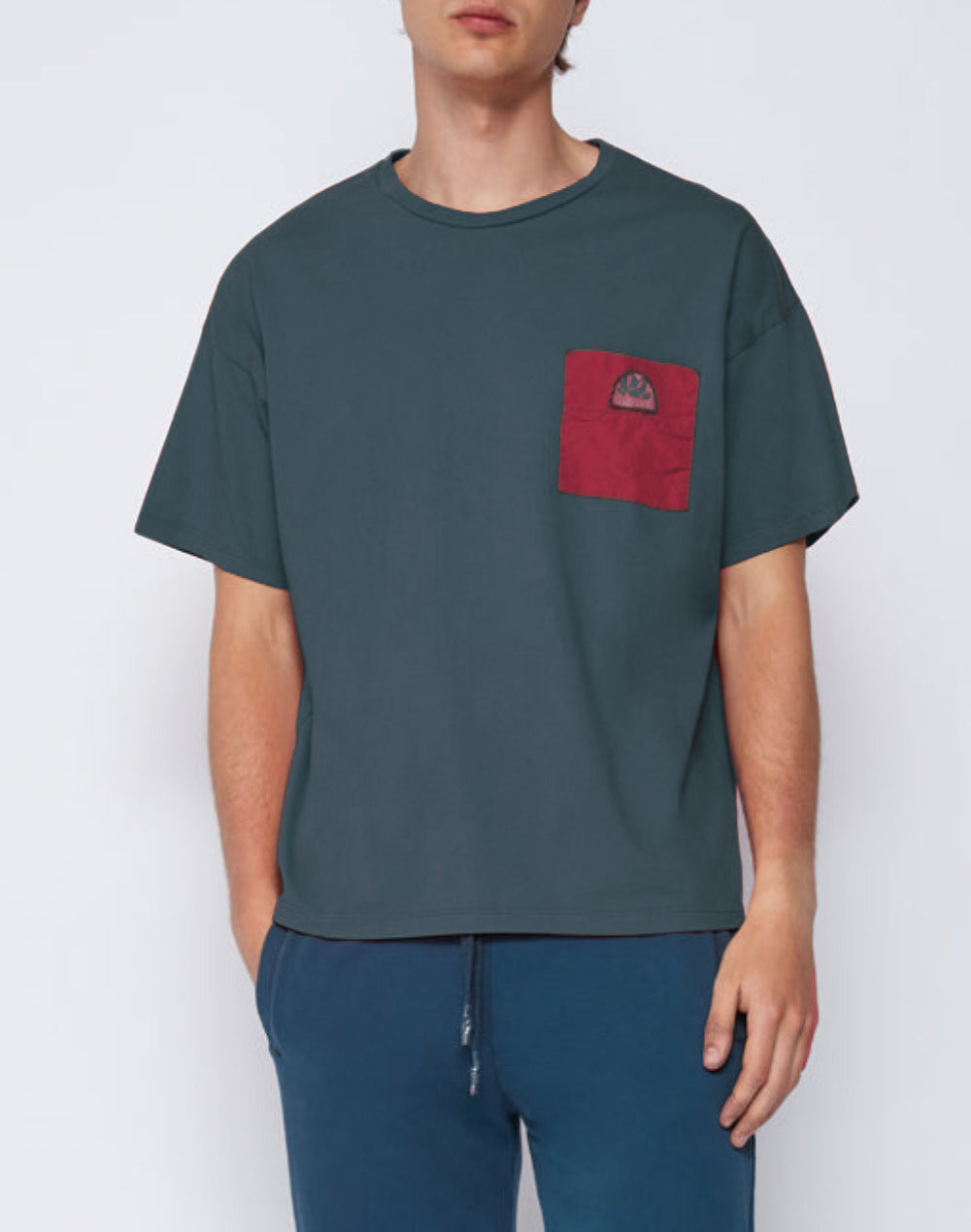 CREW-NECK T-SHIRT WITH POCKET