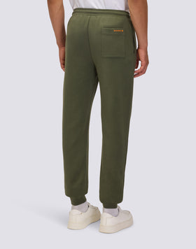 MEN'S TROUSERS WITH ELASTIC WAIST IN RECYCLED INTERLOCK