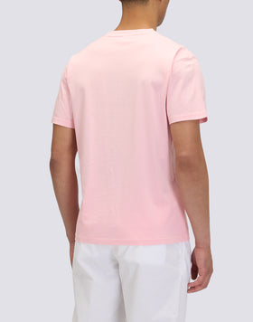 T-SHIRT HOMME À COL ROND AVEC MOTIF DE PALMIER