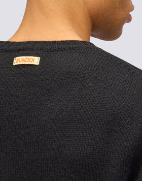 MEN'S CREW NECK SWEATER IN MERINO WOOL AND CASHMERE