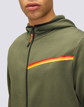 SUDADERA CON DETALLE ARCOÍRIS