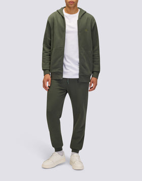 MEN'S ELASTIC WAIST SUIT PANTS