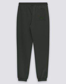 PANTALONI LUNGHI UOMO A VITA ELASTICATA IN COTONE INTERLOCK RICICLATO