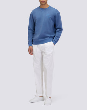 SWEAT-SHIRT HOMME À COL ROND TEIN EN PIÈCE