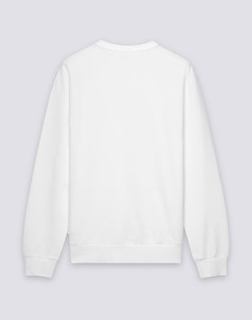MEN'S CREW-NECK SWEATSHIRT WITH EMBROIDERED LOGO