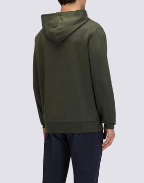 SWEAT-SHIRT DÉGASTÉ POUR HOMME AVEC CAPUCHE ET POCHE KANGOUROU