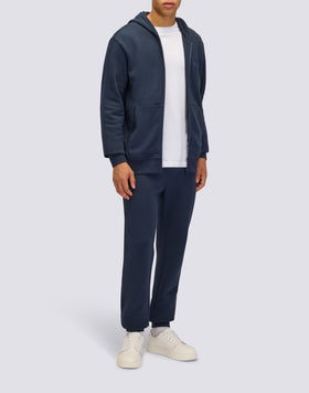 MEN'S HOODED SWEATSHIRT WITH CENTRAL ZIP