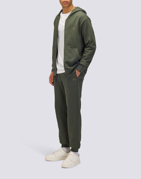 MEN'S HOODED SWEATSHIRT WITH CENTRAL ZIP