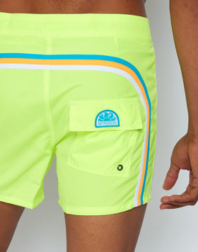 MAILLOT DE BAIN COURT À TAILLE FIXE EN POLY LÉGER