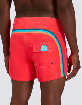 BAÑADOR CORTO CON CINTURA FIJA TAFETA ICÓNICA