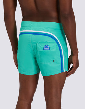 BAÑADOR CORTO CON CINTURA FIJA TAFETA ICÓNICA