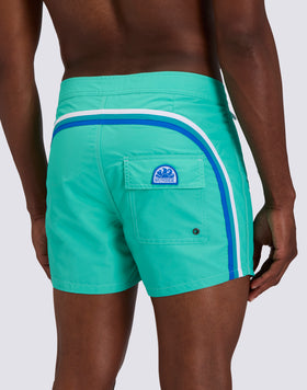 BAÑADOR CORTO CON CINTURA FIJA TAFETA ICÓNICA