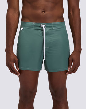 SHORT DE BAIN COURT TAILLE FIXE TAFFETA ICONIQUE