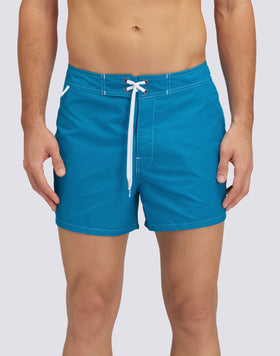 SHORT DE BAIN COURT TAILLE FIXE TAFFETA ICONIQUE