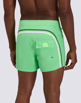 SHORT DE BAIN COURT TAILLE FIXE TAFFETA ICONIQUE