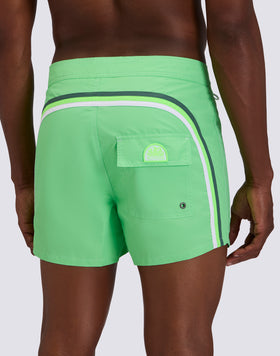 SHORT DE BAIN COURT TAILLE FIXE TAFFETA ICONIQUE