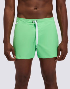 SHORT DE BAIN COURT TAILLE FIXE TAFFETA ICONIQUE