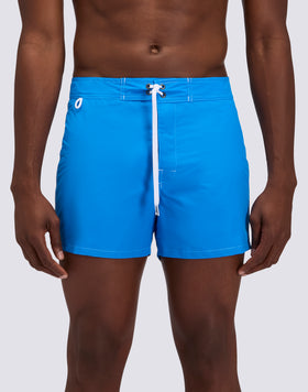 ICONIC TAFFETA FIXED WAIST SHORT SWIMSUIT