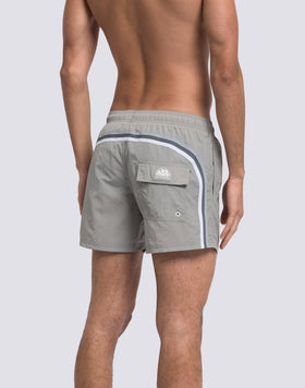COSTUME DA BAGNO UOMO CORTO VITA ELASTICATA CRINKLED