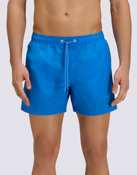 BAÑADOR CORTO CON CINTURA ELÁSTICA ARRUGADA