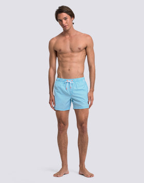 SHORT-LENGTH SWIMWEAR WITH ELASTICATED WAIST REPREVE® RECYCLED POLYESTER WITH JUICY STRIPE PRINT AND FRUIT EMBROIDERY