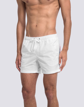 ICONIC TAFFETA SHORT SWIMSHORTS WITH ELASTIC WAIST 