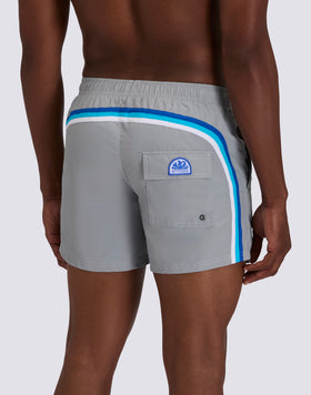 MAILLOT DE BAIN COURT À TAILLE ÉLASTIQUE ICONIC TAFFETA