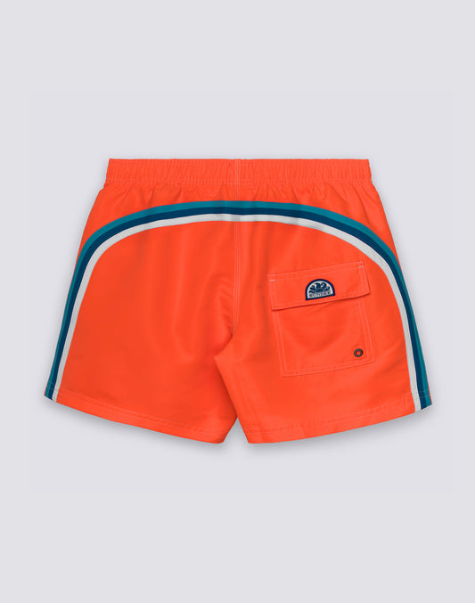 ICONIC TAFFETA SHORT SWIMSHORTS WITH ELASTIC WAIST