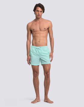 ICONIC TAFFETA MEN'S SHORT ELASTIC WAIST SWIMSHORTS